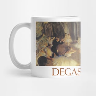 Rehearsal on Stage by Edgar Degas Mug